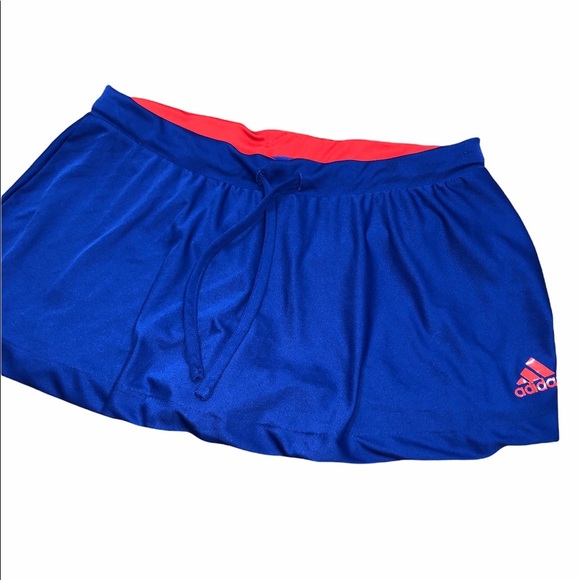 Adidas pure medium athletic blue skirt/skort/short - Picture 1 of 7
